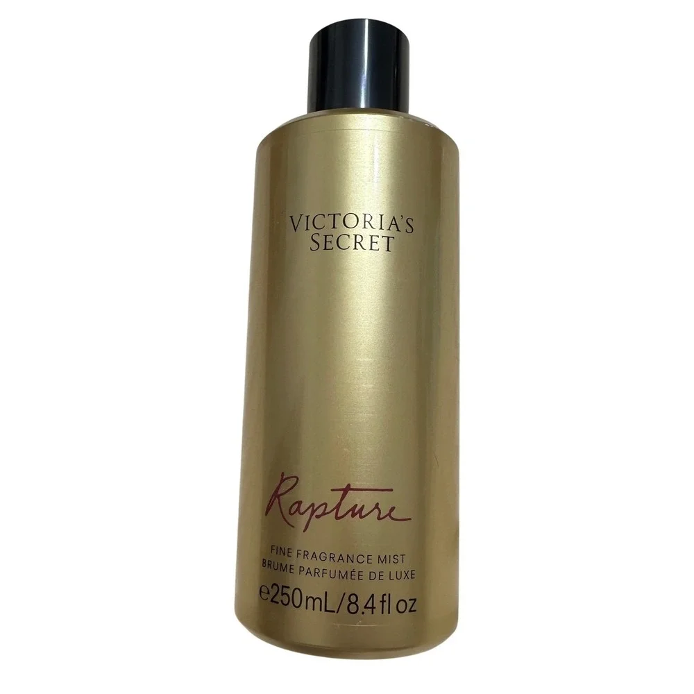 New Victoria's Secret Rapture 8.4 fl oz Gold Bottle Spray